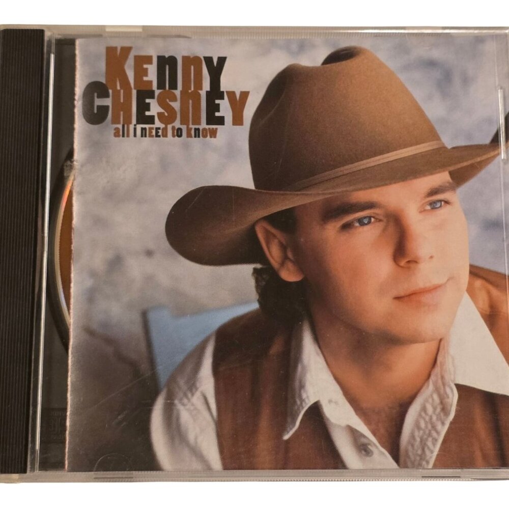 Kenny Chesney All I Need To Know CD 1995 BNA Records Country Music Album